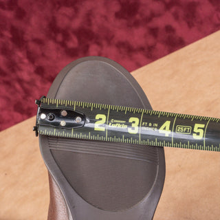 Naturalizer Women Jessie Strap Zip Brown Leather Buckle Riding Boots Size 8