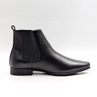 Calvin Klein Men Brayden Black Leather Chelsea Boots size 8.5