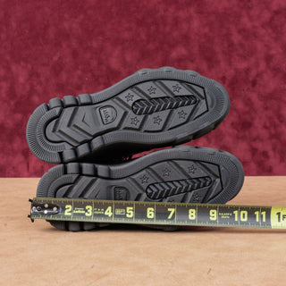 Sorel Women Caribou X Lace Black Leather Waterproof Platform Boots 6US EUR37