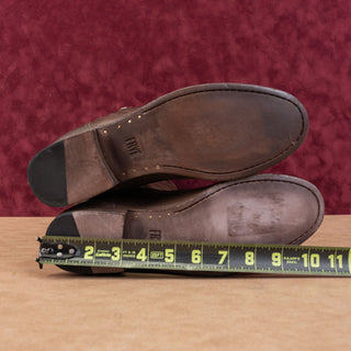 Frye Wmn Melissa Button Dark Brown Leather Equestrian Riding Knee Boots sz 8