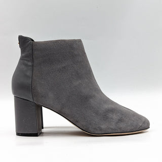 Cole Haan Women Nella Grey Suede Office Dress Ankle Boots Size 9