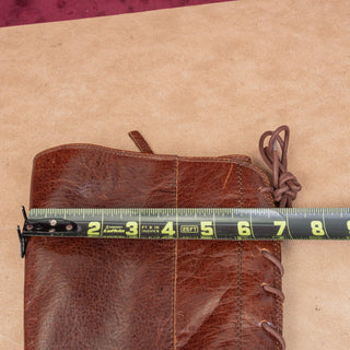 Sofft Women Sharnell II Brown Leather Back Lace-up Rust Riding Knee Boots 9.5