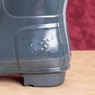 Hunter Women Original Tall Gloss Blue Granite Rain Rubber Wellies Boots sz 10