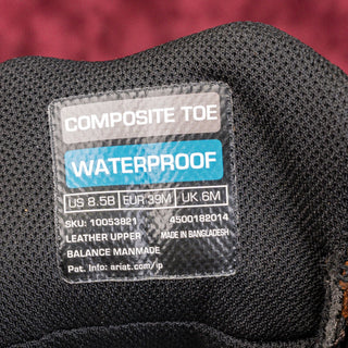 Ariat Work Women Rebar Lift 6 Waterproof Work Composite Toe Lace-up Boots sz 8.5