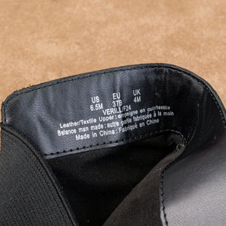 Karl Lagerfeld Paris Wmn Verill Black Leather Stretch Riding Boots 6.5US EUR37