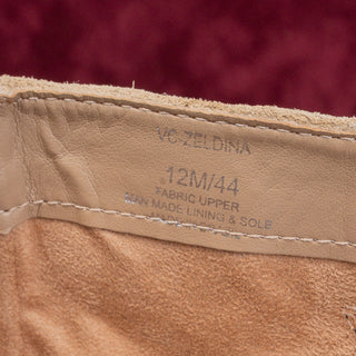 Vince Camuto Women Zeldi Tan Suede Western Back Zip Ankle Boots sz 12US EUR44