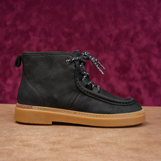 Cole Haan Women Summit Fashion Chukka Lace-up Black Suede Ankle Boots sz 7