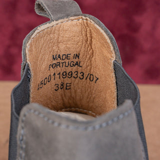 Birkenstock Unisex Stalon Grey Grain Leather Chelsea Boots size W7 M5 EUR 38