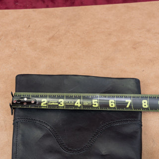 Born Women Gabriella Black Leather Urban Riding Western Knee Boots size 7.5