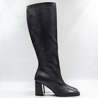 Dolce Vita Flin Black Leather Dress Office Square Toe Knee Boots size 10