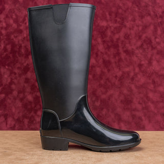 Tommy Hilfiger Wmn Festival Wide Calf Farm Riding Wellie Rubber Rain Boots sz 11