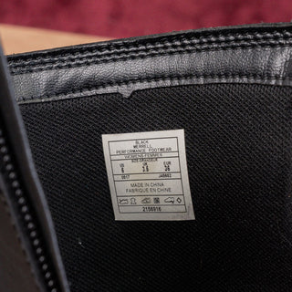 Merrell Women Emma Mid LTR Black Leather Zip Heel Boots sz 6US EUR36