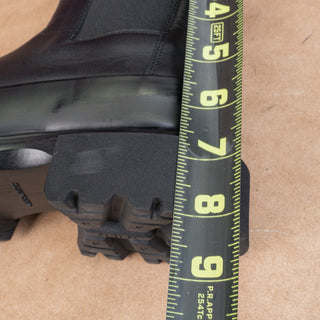 AllSaints Women Harlee Black Leather Platform Festival Chelsea Boots 7US EUR37