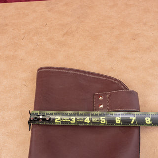 Franco Sarto Women Henrietta Brown Vegan Leather Flat Riding Knee Boots sz 9.5
