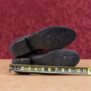 Frye Wmn Carson Piping Tall Western Cowboy Black Leather Fashion Knee Boots 8.5