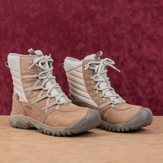 Keen Women Hoodoo III Brown Suede Lace-up Waterproof 200Gram Snow Boots sz 10