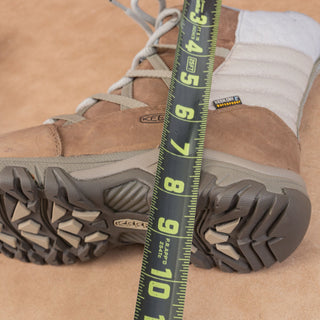 Keen Women Hoodoo III Brown Suede Lace-up Waterproof 200Gram Snow Boots sz 10