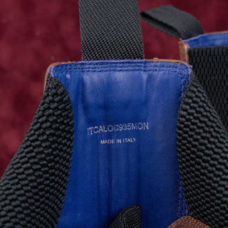 Burberry Men Creeper Brown Leather Chelsea Fashion Boots sz 12US EUR45