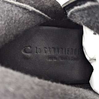 La Canadienne Women City Dry Black Suede Waterproof Fashion Riding Boots sz 8.5