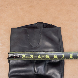 Sam Edelman Women Drina Black Leather Equestrian Classic Riding Knee Boots sz 7