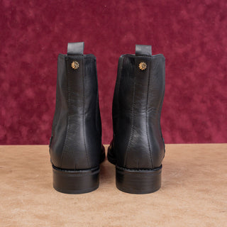 Jack Rogers Women Latham Black Leather Dress Chelsea Ankle Boots sz 11
