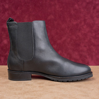 Jack Rogers Women Latham Black Leather Dress Chelsea Ankle Boots sz 11