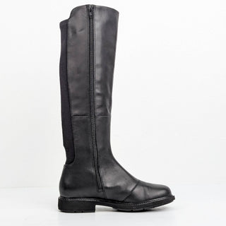 Camper Wmn Neuman Black Leather Stretch Panel Riding Equestrian Boots 6US EUR 36