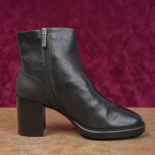 Aquatalia Women Illiana Weatherproof Black Leather Dressy Boots size 10