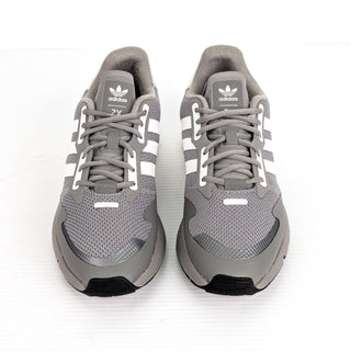 Adidas Men ZX 1K Boost H68718 Gray Stripped Trainers Sneakers Size 10.5