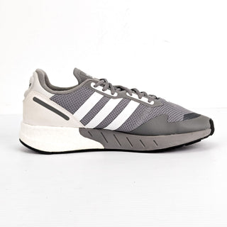 Adidas Men ZX 1K Boost H68718 Gray Stripped Trainers Sneakers Size 10.5