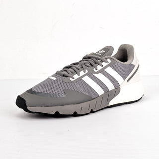 Adidas Men ZX 1K Boost H68718 Gray Stripped Trainers Sneakers Size 10.5