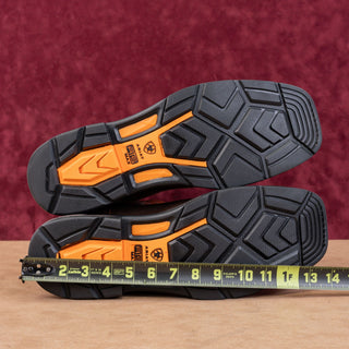 Ariat Work Men Brown Leather WorkHog XT Cottonwood Carbon Toe Work Boots 14 EE