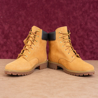 Timberland Women Jayne 6-inch Waterproof Wheat Nubuck Boots sz9.5