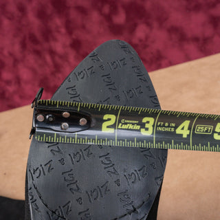 ZIGIny Women Black Suede Riding Slip-on Wedge Heel OTK Fashion Boots sz 7