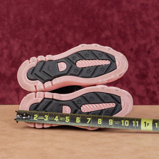 Sorel Women Caribou X Lace-up Waterproof Pink Black Leather Platform Boots sz 7.5