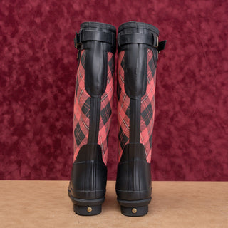 Pendleton Women Woolen Mills Plain Farm Barn Black Wellies Rain Boots 9US EUR40