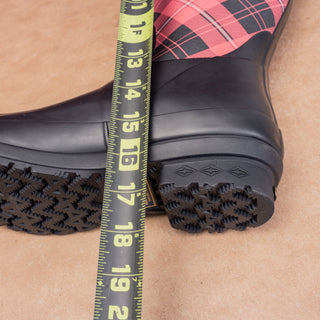 Pendleton Women Woolen Mills Plain Farm Barn Black Wellies Rain Boots 9US EUR40
