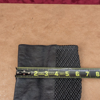 Cole Haan Women Isabell Black Leather Riding Zip Knee Boots Sz 5.5