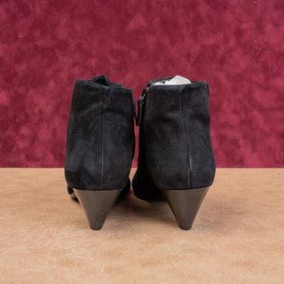 Mercedes Castillo Women Fashion Pointy toe Black Suede Night Party Boots 9.5
