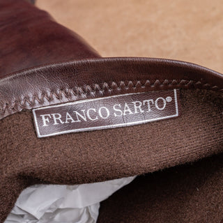 Franco Sarto Wmn Faux Leather Vintage Y2K Festival Square Fashion Party Boots 9