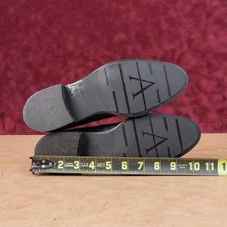 Aquatalia Women Nadie Black Leather Ankle Zip Dressy Office Boots size 7.5