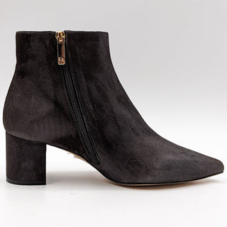 L'Agence Women Jeannie II Pointed Toe Grey Suede boots size 8.5US EUR 39