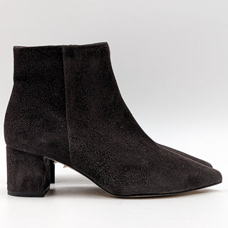 L'Agence Women Jeannie II Pointed Toe Grey Suede Boots size 7.5US EUR38