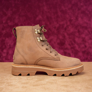 Sorel Women Revel Waterproof lace-up Brown Leather Ankle Boots sz 7US EUR38