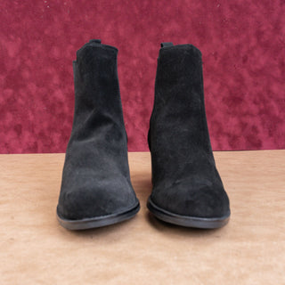 La Canadienne Siena City Dry Waterproof Suede Chelsea Boots Black Sz 9.5