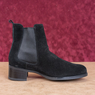 La Canadienne Siena City Dry Waterproof Suede Chelsea Boots Black Sz 9.5