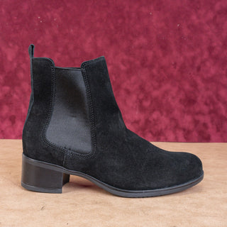 La Canadienne Siena City Dry Waterproof Suede Chelsea Boots Black Sz 9.5