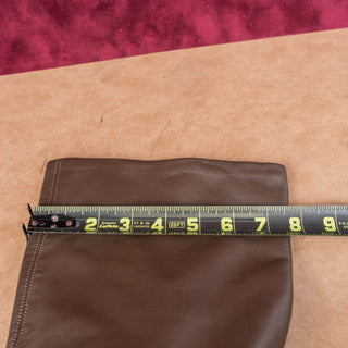 Vince Women Rune Brown Leather Waterproof Riding Knee Boots sz 9.5US EUR 40.5