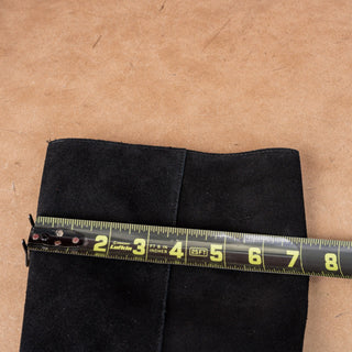 Dolce Vita Women Aly Black Suede Dress Fashion Pointy Knee Boots sz 6.5