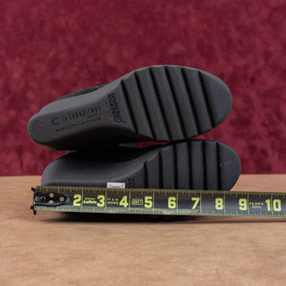 La Canadienne Women Grace Black Suede Zip waterproof Wedge Boots sz 7